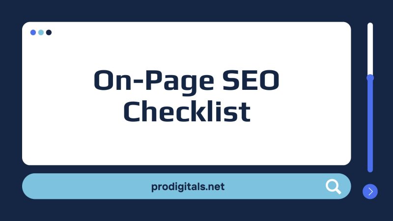 On-Page SEO Checklist: A 2025 Blueprint for Dominating Search Rankings
